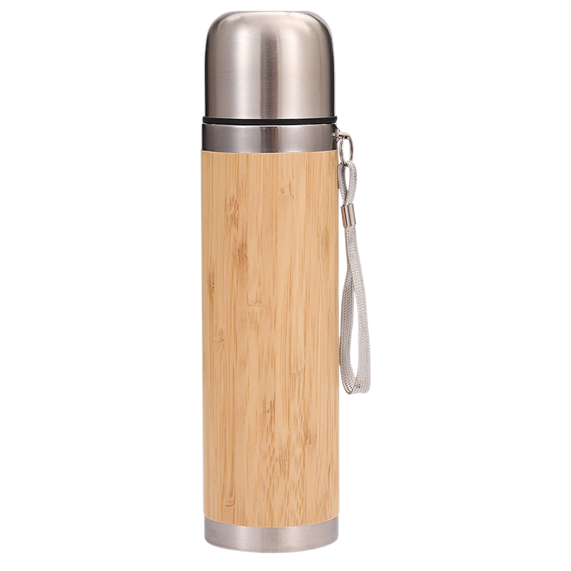 Thermos sous vide en bambou de 450 ml