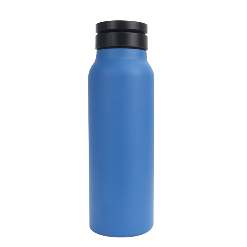 Thermos droit sous vide à couvercle magnétique de grande capacité de 24 oz/32 oz