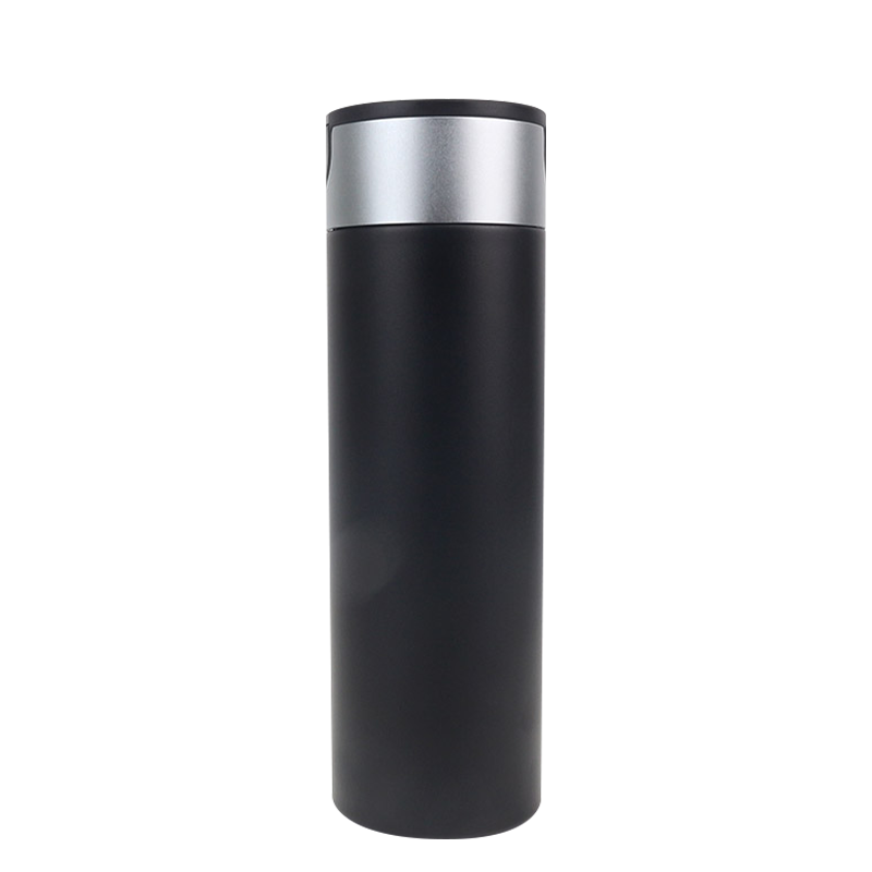 Thermos sous vide étanche à un bouton, 500 ml, intérieur 304 et extérieur 201, presse