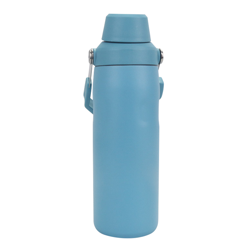 Thermos sous vide avec anneau de transport en acier inoxydable 500, conception à bouche inclinée, 304 ml