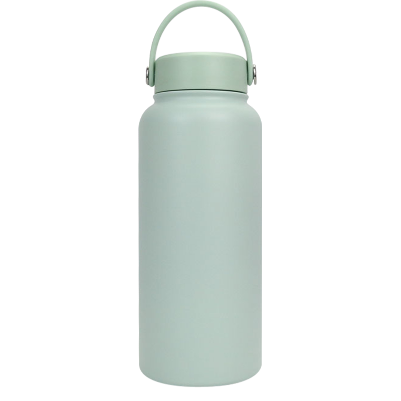Anneau de transport en matériau EVA 12oz/32oz, bouteille de sport givrée à boire directement