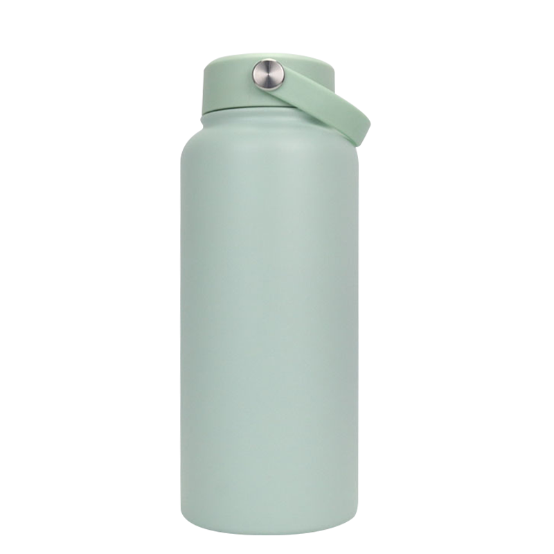 Anneau de transport en matériau EVA 12oz/32oz, bouteille de sport givrée à boire directement