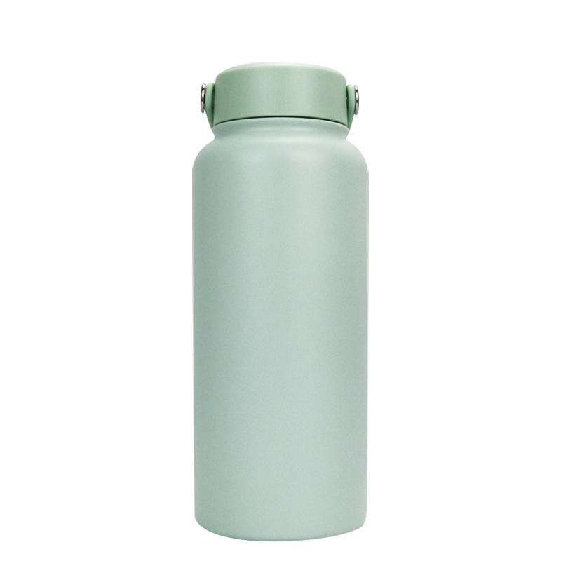 Anneau de transport en matériau EVA 12oz/32oz, bouteille de sport givrée à boire directement