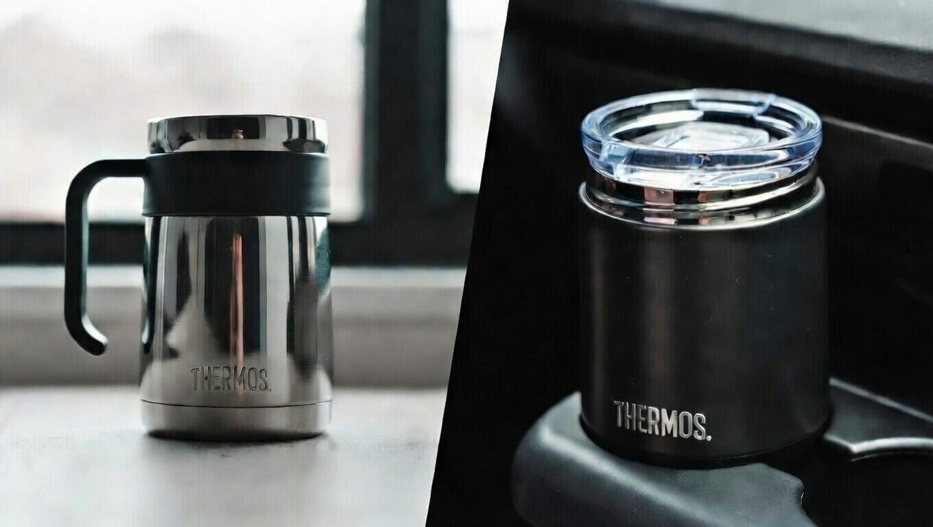 Tasse thermos pour voiture d'Aijun : solutions de boissons anti-déversement pour les conducteurs