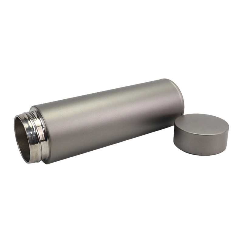 Tasse en titane thermos sous vide mat de 480 ml