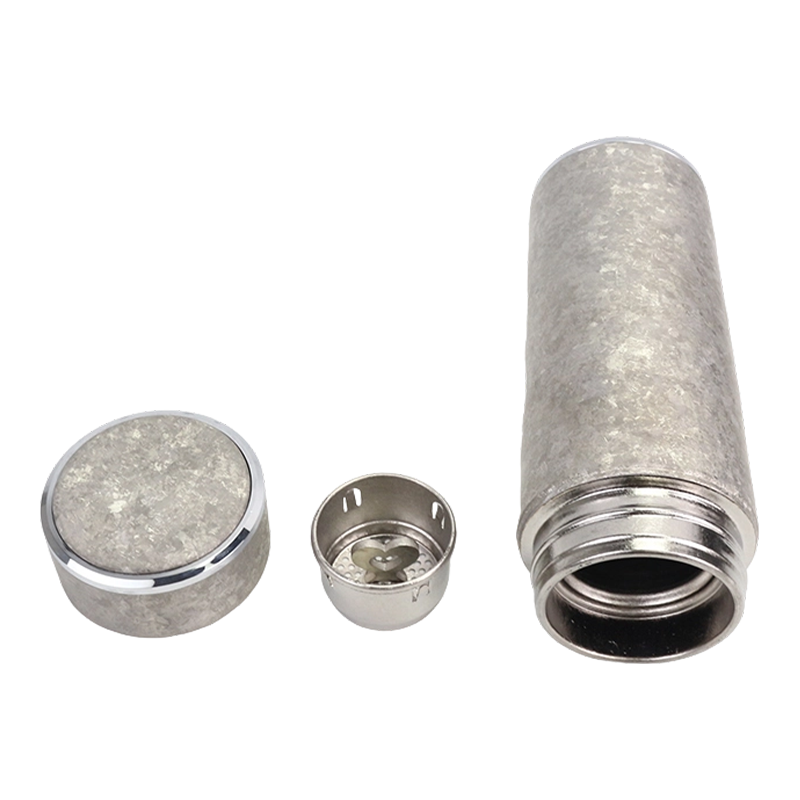 Tasse en titane à corps droit double couche de 260 ml