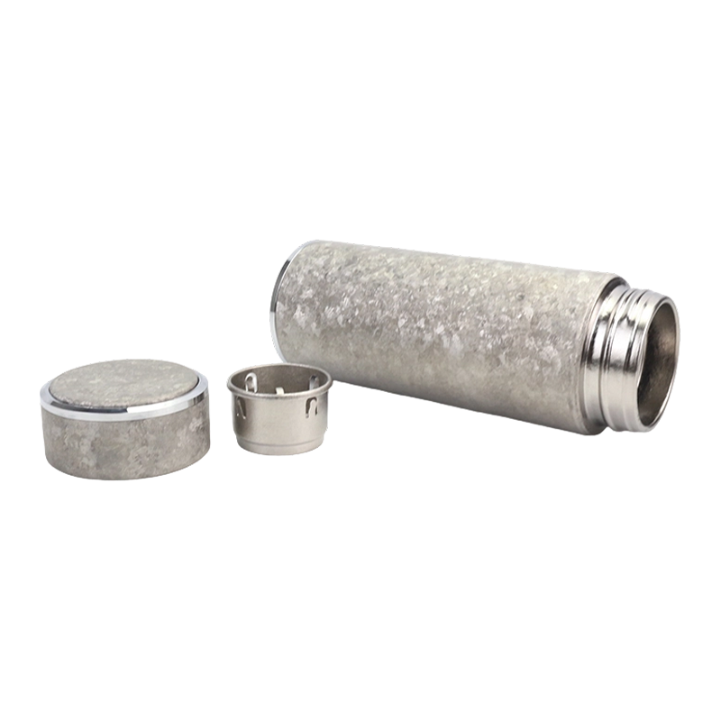 Tasse en titane à corps droit double couche de 260 ml