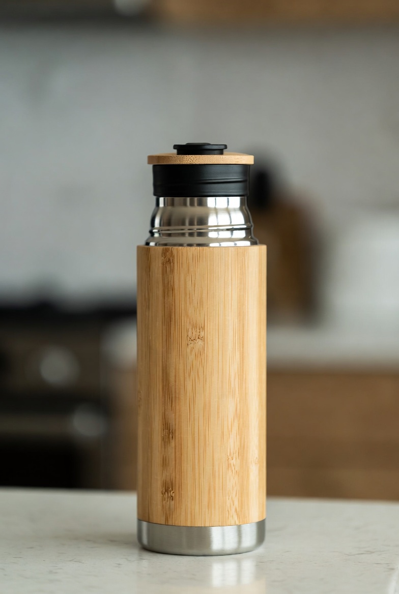 Tendances du marché des flacons thermos en bambou et positionnement écologique